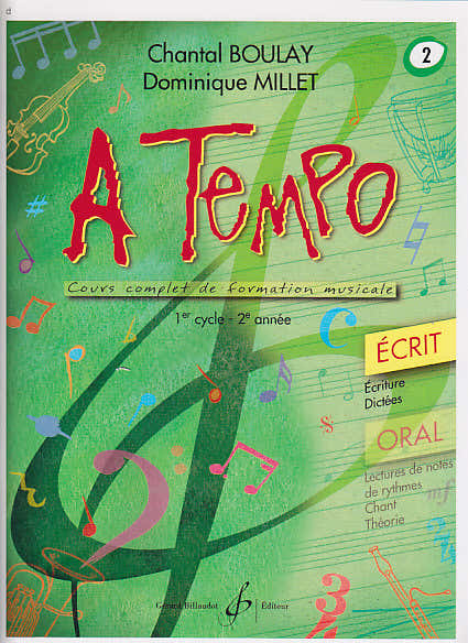 A Tempo : Écrit Vol.2 - Boulay, Millet
