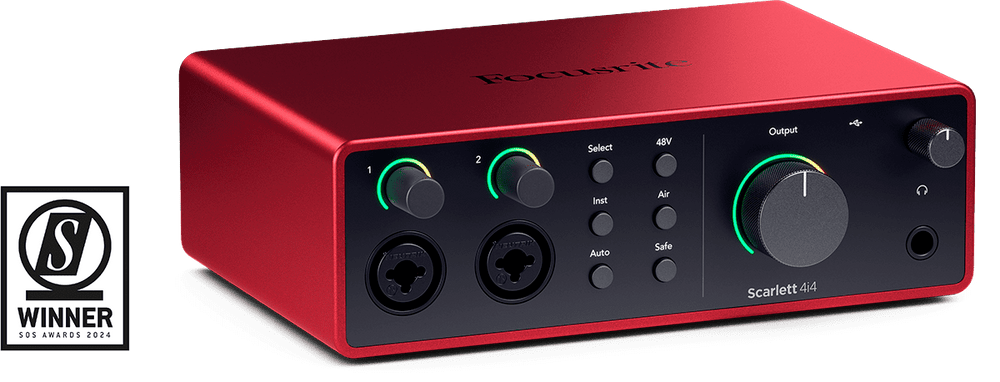 Focusrite Scarlett 4i4 4.ª geração