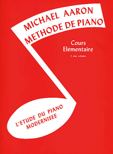 Aaron - Cours Elementaire - Vol.2 - Piano