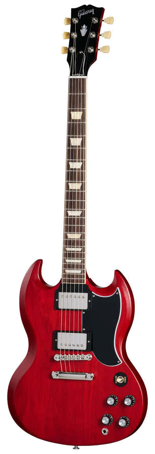 SG Standard '61 Faded, 57 Classic com menos espiras Vintage Cherry Satin
