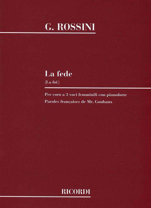 Rossini G. - La Fede - Choeur