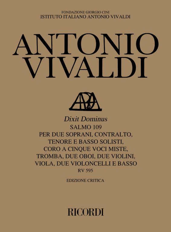 Vivaldi - Dixit Dominus. Salmo 109 RV 595 - Score