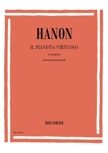 HANON C.L. - PIANISTA VIRTUOSO - 60 EXERCÍCIOS - PIANO