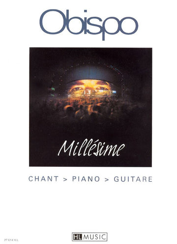 Obispo - Millésime - Canto e Piano