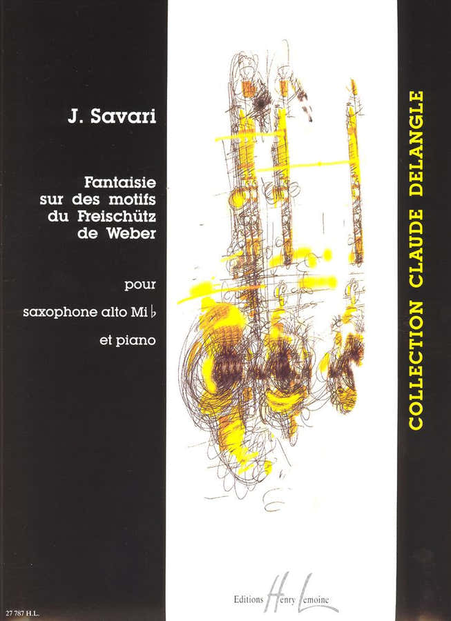 Savari Jerome - Fantaisie Sur Des Motifs Du Freischutz - Saxophone