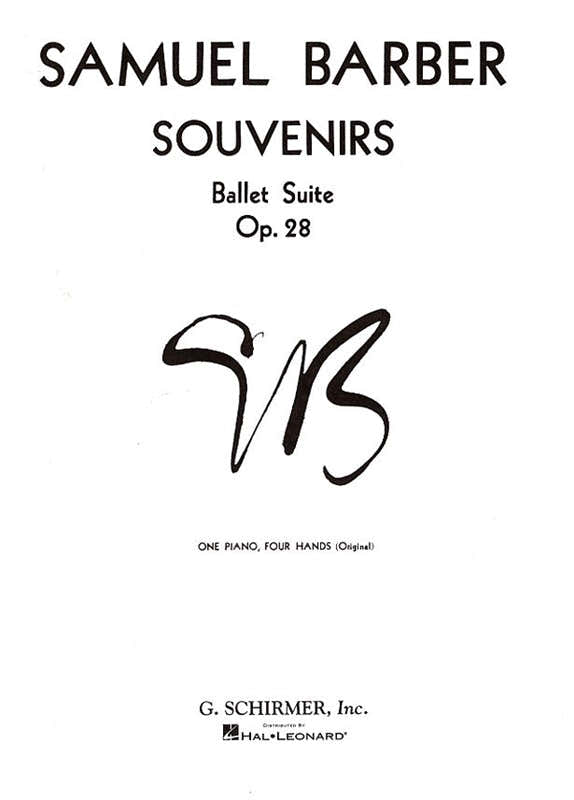 Samuel Barber - Souvenirs Op.28 - Dueto de Piano