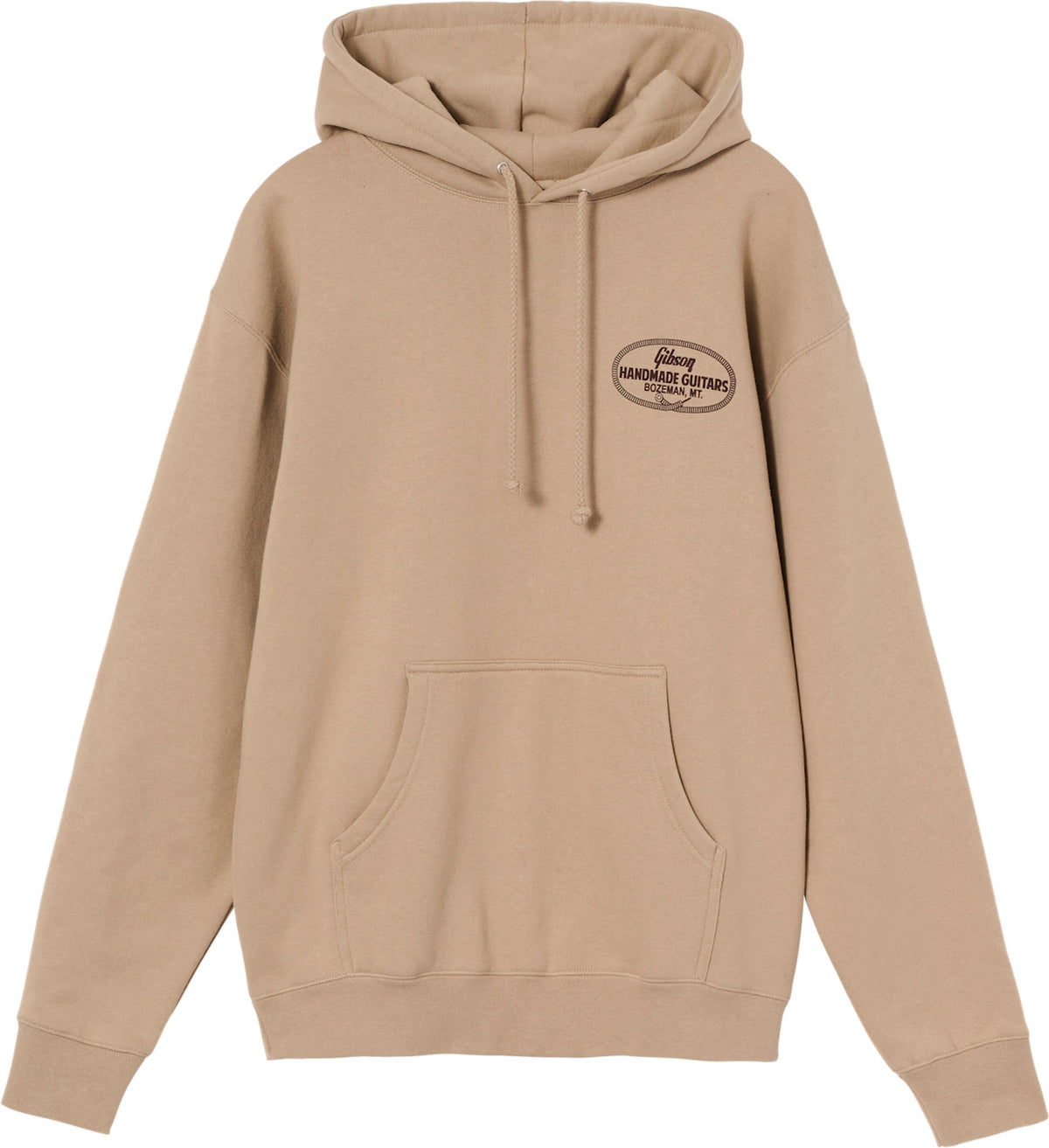 SWEAT Hoodie Handmade Guitars (Tan), XL