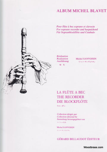 Blavet Michel - Album Michel Blavet - Flute A Bec Soprano et Clavecin