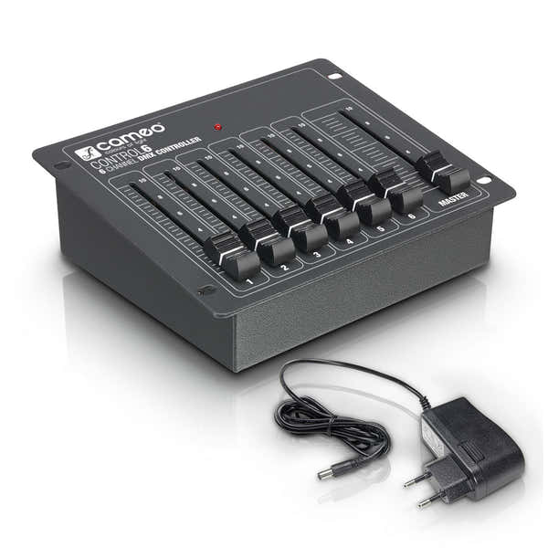 Cameo CONTROL 6 - CONTROLADOR DMX DE 6 CANAIS