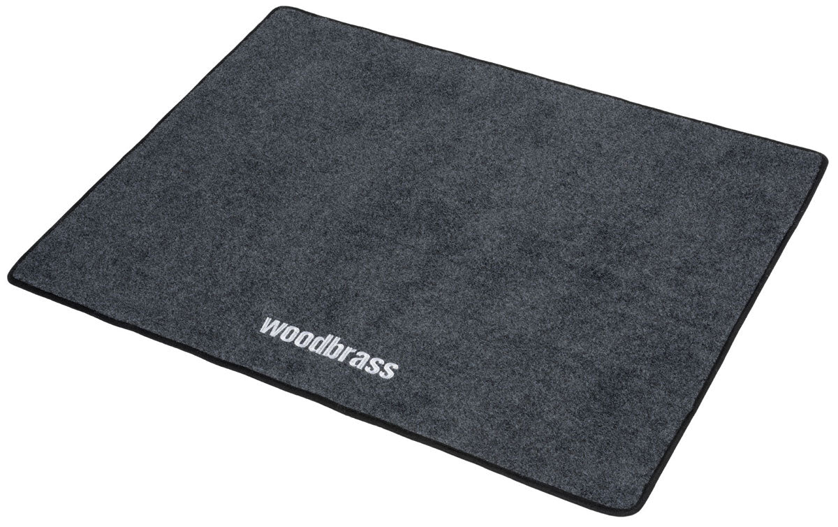 Tapete de Bateria 130 x 100 cm Cinzento Escuro