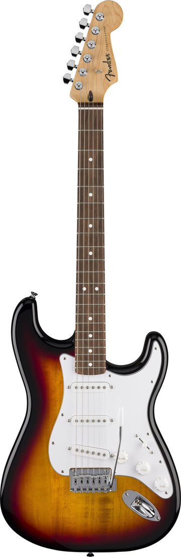 Standard Stratocaster LRL White Pickguard 3-Color Sunburst