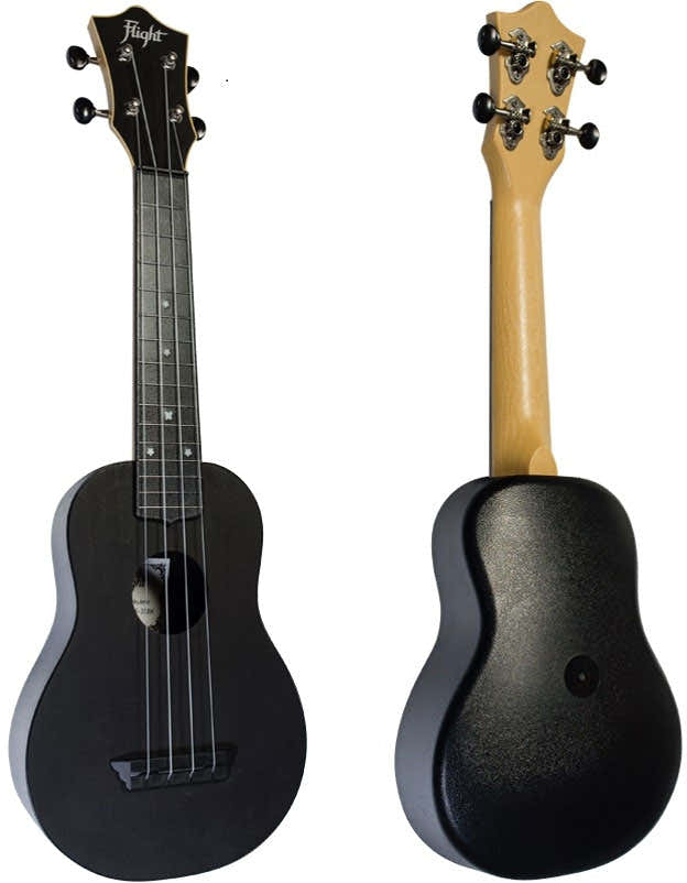 Flight: TUS35 ABS Travel Ukulele - Black -