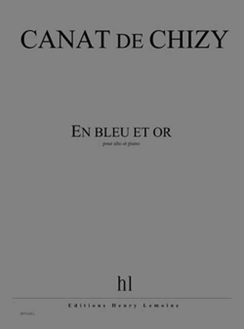 Canatchizy - En Bleu et Or - Alto et Piano