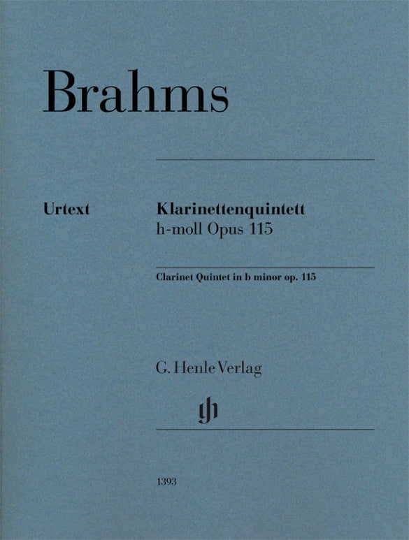 Brahms J. - Quintette Avec Clarinette Op.115 - Parties Separees