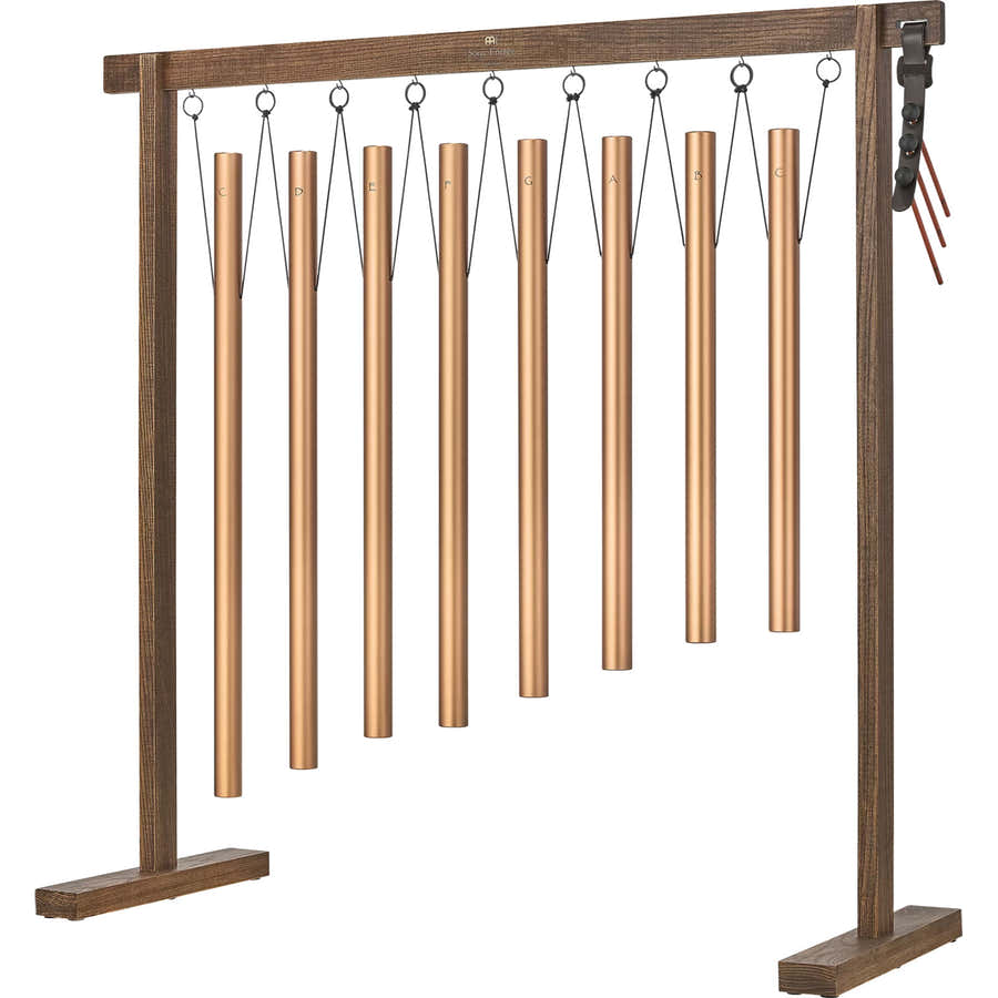 SBTSETM - Conjunto de tubos de banho sonoro de 8 peças 440 Hz Bronze
