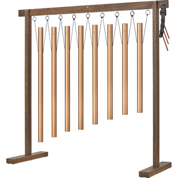 SBTSETM - Conjunto de tubos de banho sonoro de 8 peças 440 Hz Bronze