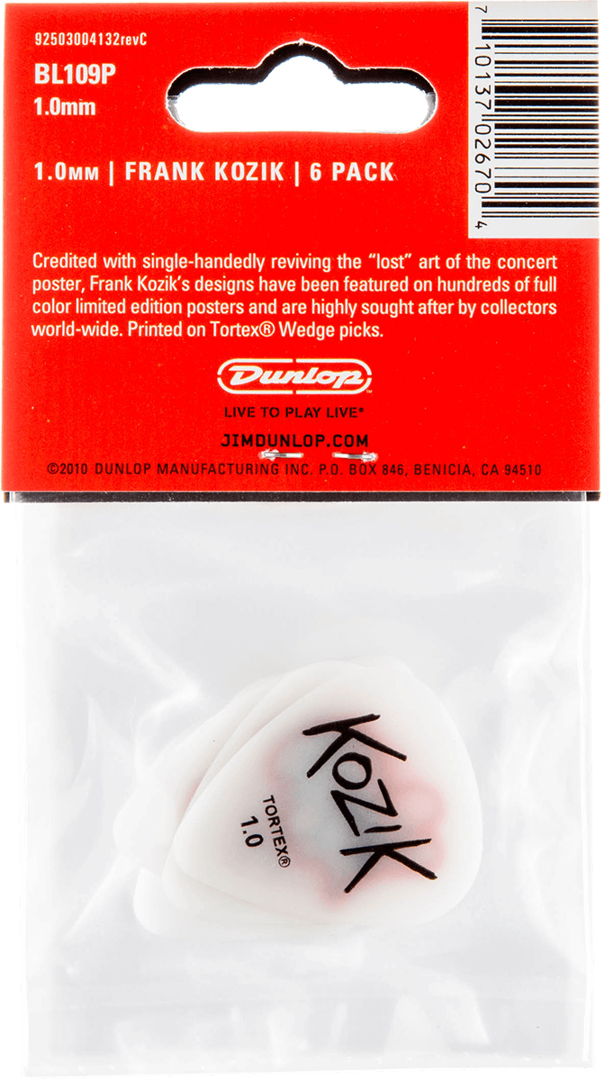 6 x 1,00mm Frank Kozik S1
