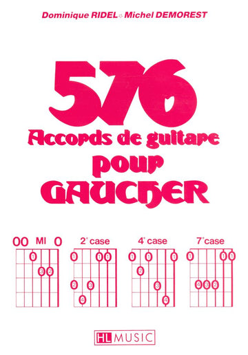 Demorest Michel - Accords Pour Gaucher (576) - Guitare