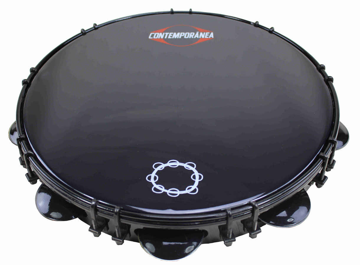 Pandeiro 12" formica - Black Café - Pro