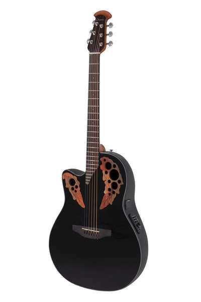 E-Acoustic Guitar Celebrity Elite Mid Cutaway Black