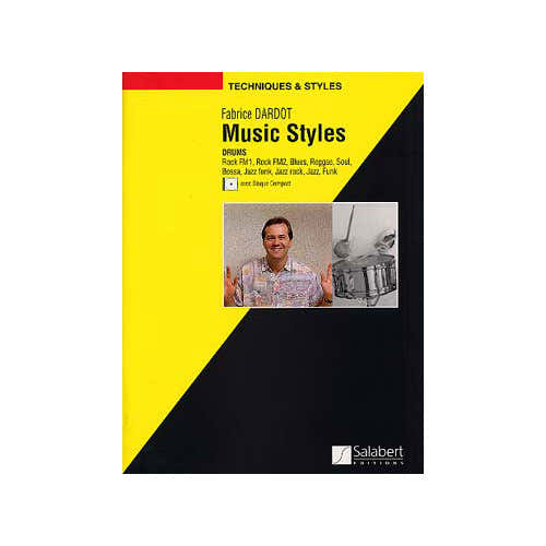 Dardot - Music Styles Drums + CD - Bateria