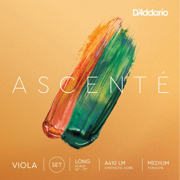 STRING SET FOR VIOLA ASCENTE LONG TENSION TUNING FORK MEDIUM