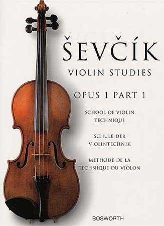 Bosworth Sevcik - Etudes Op.1 Part 1 - Violon