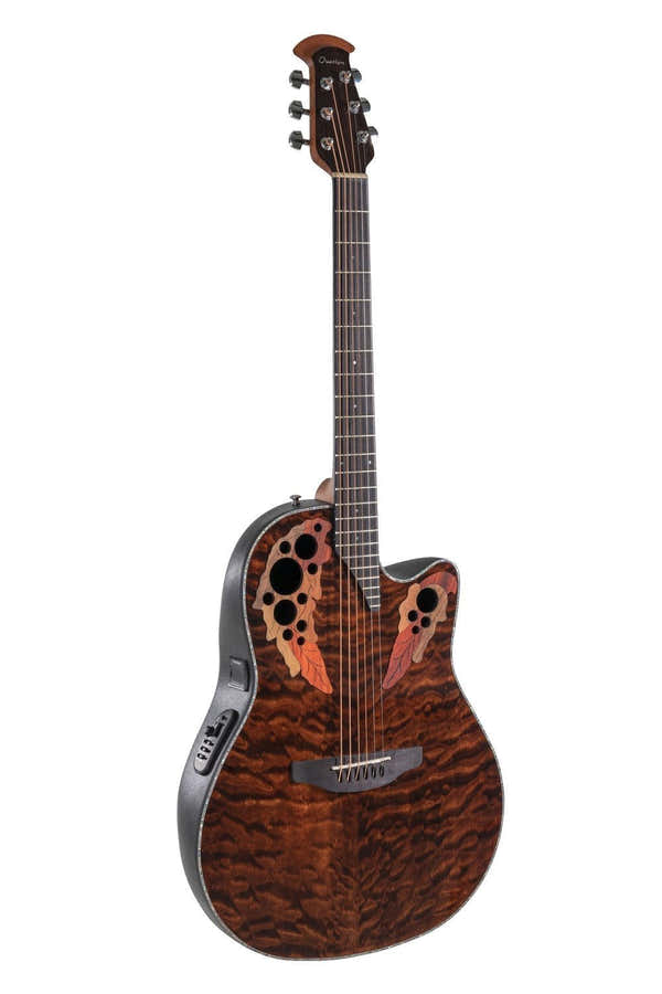 E-Acoustic Guitar Celebrity Elite Plus Mid Cutaway Dark Tiger Eye