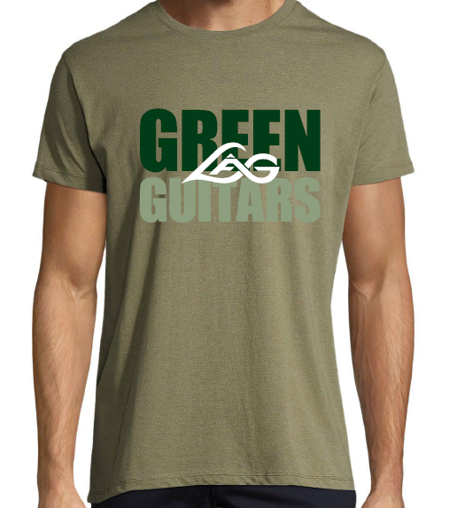 T-shirt Lâg Green Guitars XL