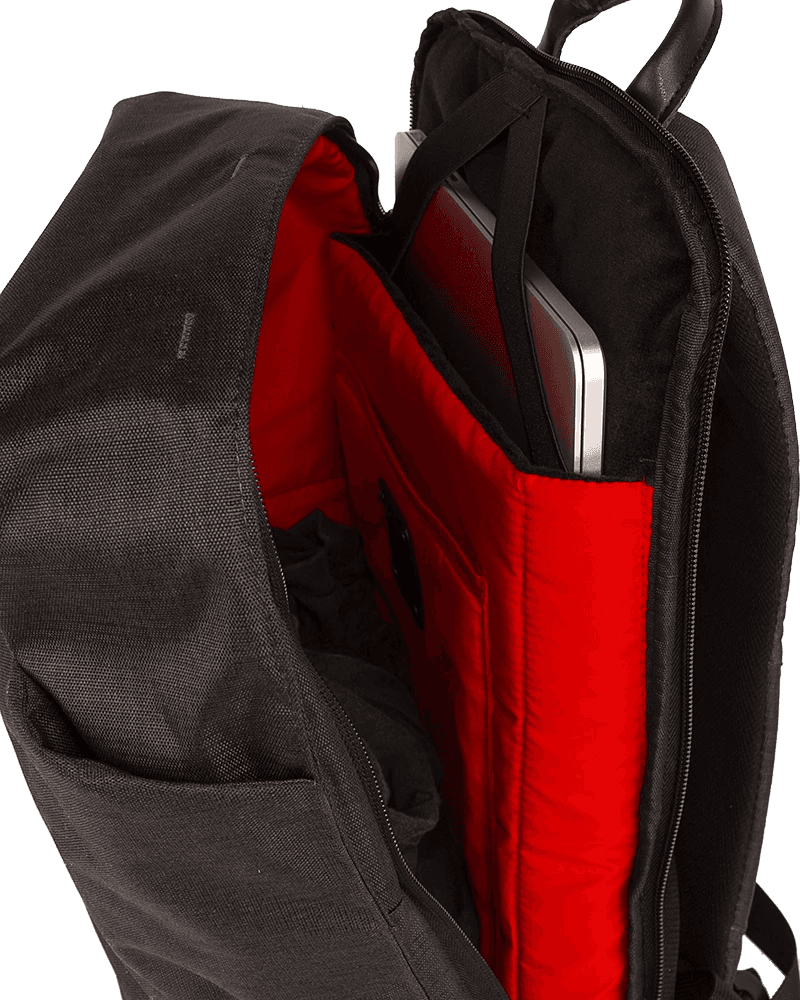 Mochila City Rocker Preto Branco