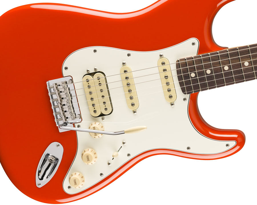 Stratocaster HSS Player II RW Vermelho-coral