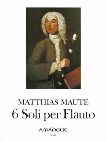 Maute Matthias - 6 Solos - Flute A Bec