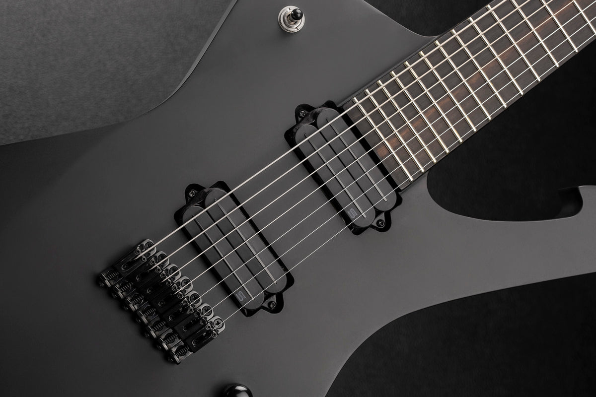 Humbucker Black Jupiter Rails de 7 cordas, assinatura de Wes Hauch, braço, preto