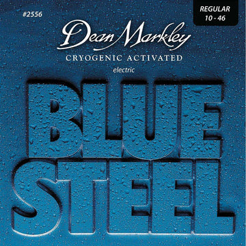 BLUE STEEL cordas para guitarra elétrica Regular 10-46