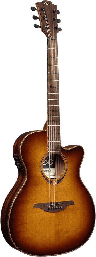 Tramontane T118ASCE Auditorium Slim Cutaway Electro Sombra Castanha
