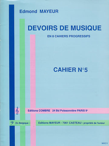 Mayeur - Exercícios de música Caderno 5