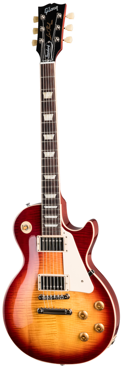 Gibson Electric Les Paul Standard 50s Tampo figurado Heritage Cherry Sunburst Original
