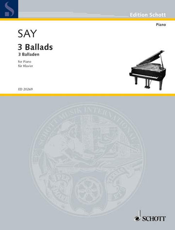 Say Fazil - 3 Ballads - Piano