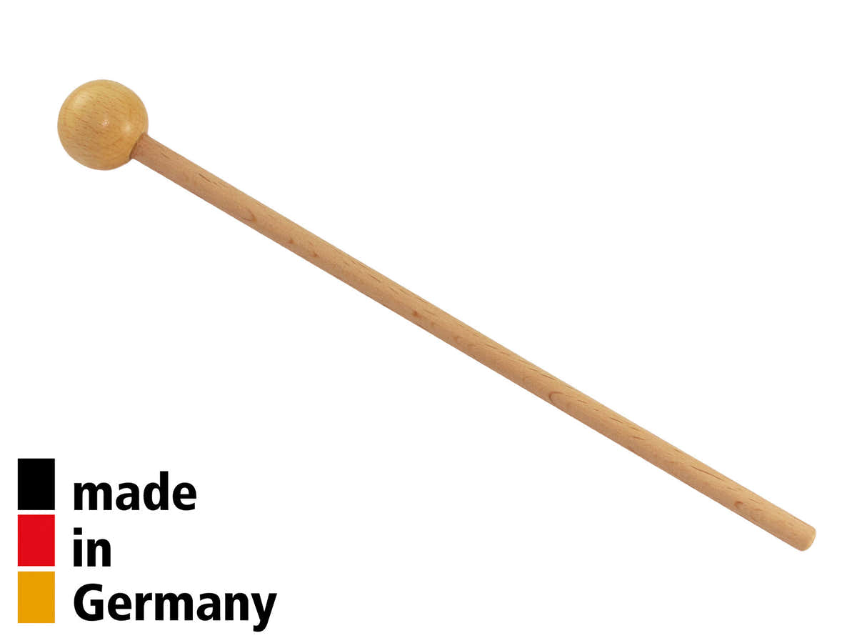 Baqueta De Faia 19CM - Cabeça De Madeira 2CM