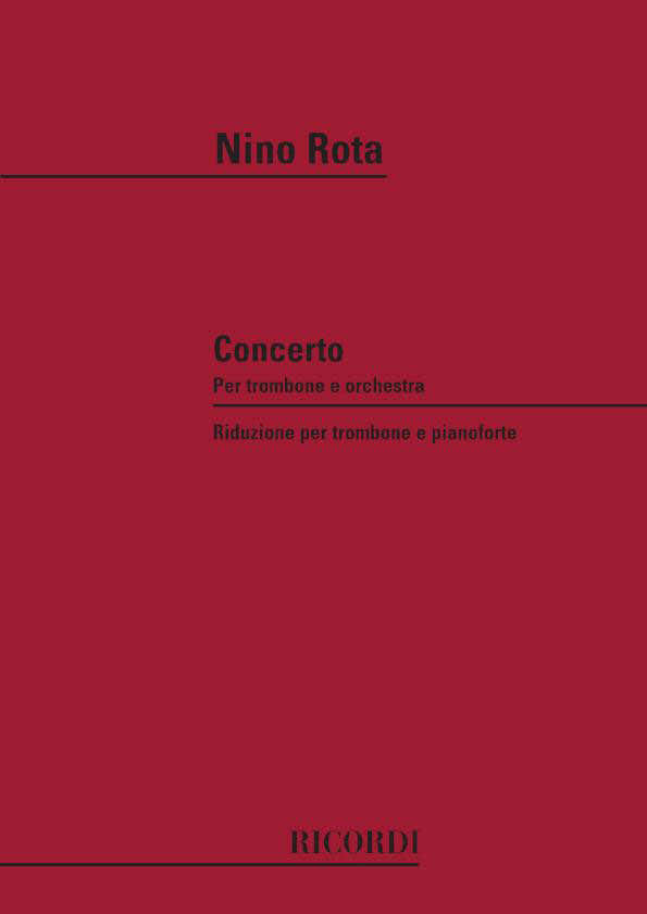 Rota N. - Concerto Per Trombone E Orchestra - Trombone et Piano