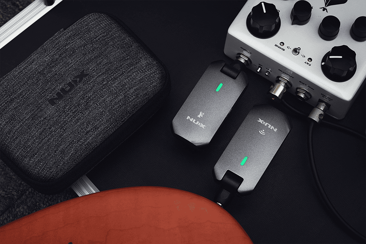C5RC Sistema Sem Fios Para Guitarra 5,8 GHz Sincronização Automática