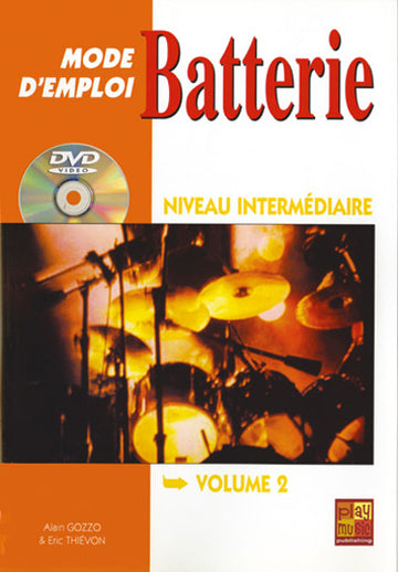 Thievon Eric - Bateria Manual intermédio + DVD - Bateria