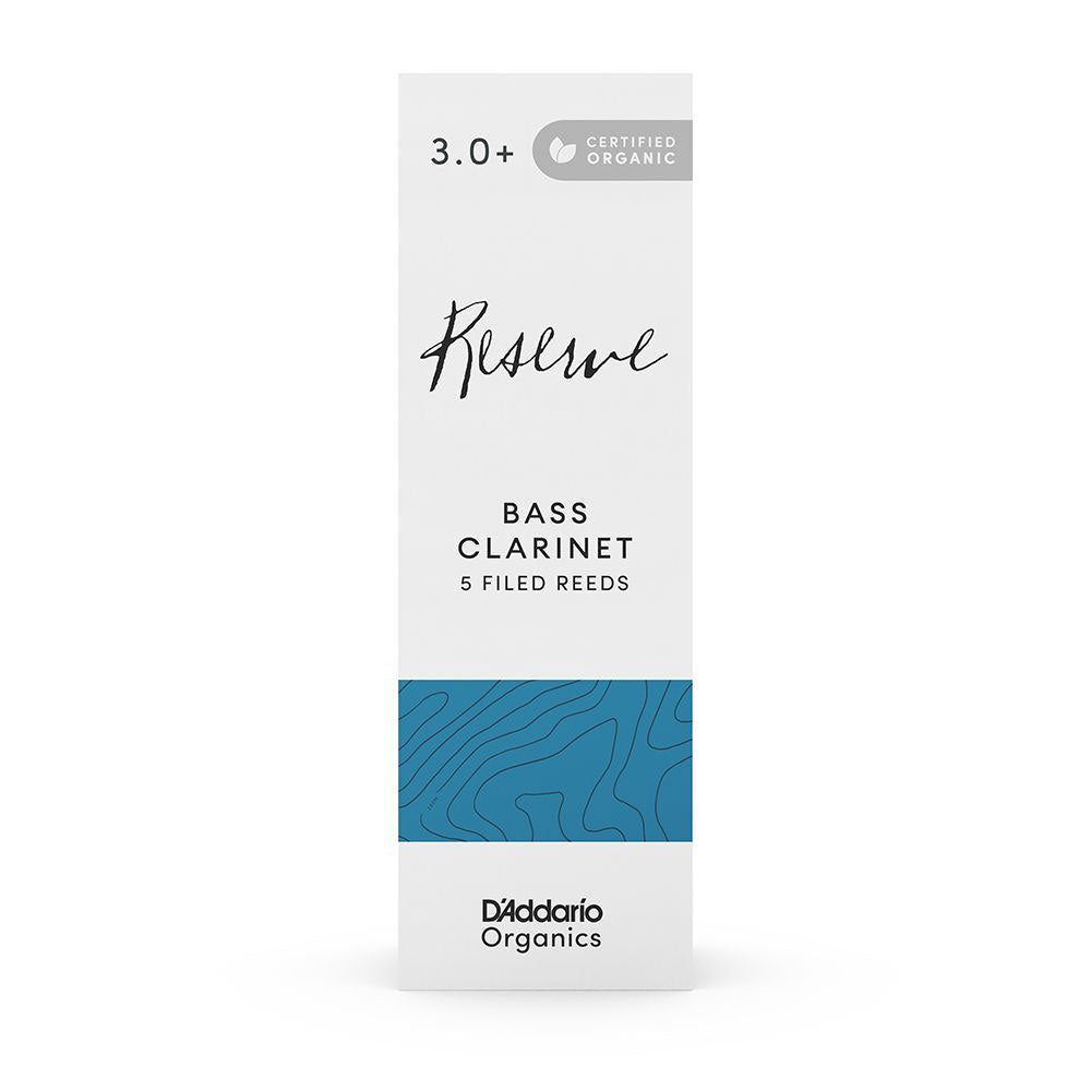 D'addario - Rico ORGANIC RESERVE 3+ - CLARINET BASS