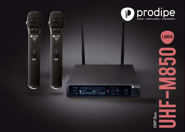 Prodipe UHF M850 DSP Duo Lanen