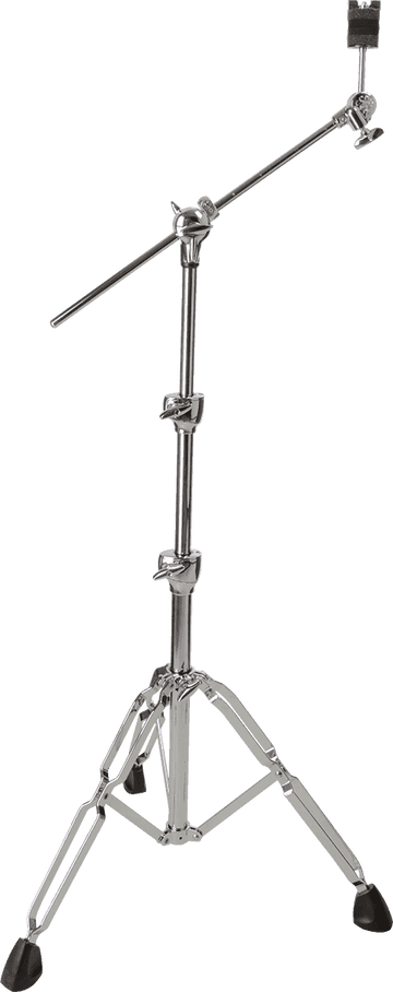 CYMBAL STAND WITH DOUBLE BASE POLE