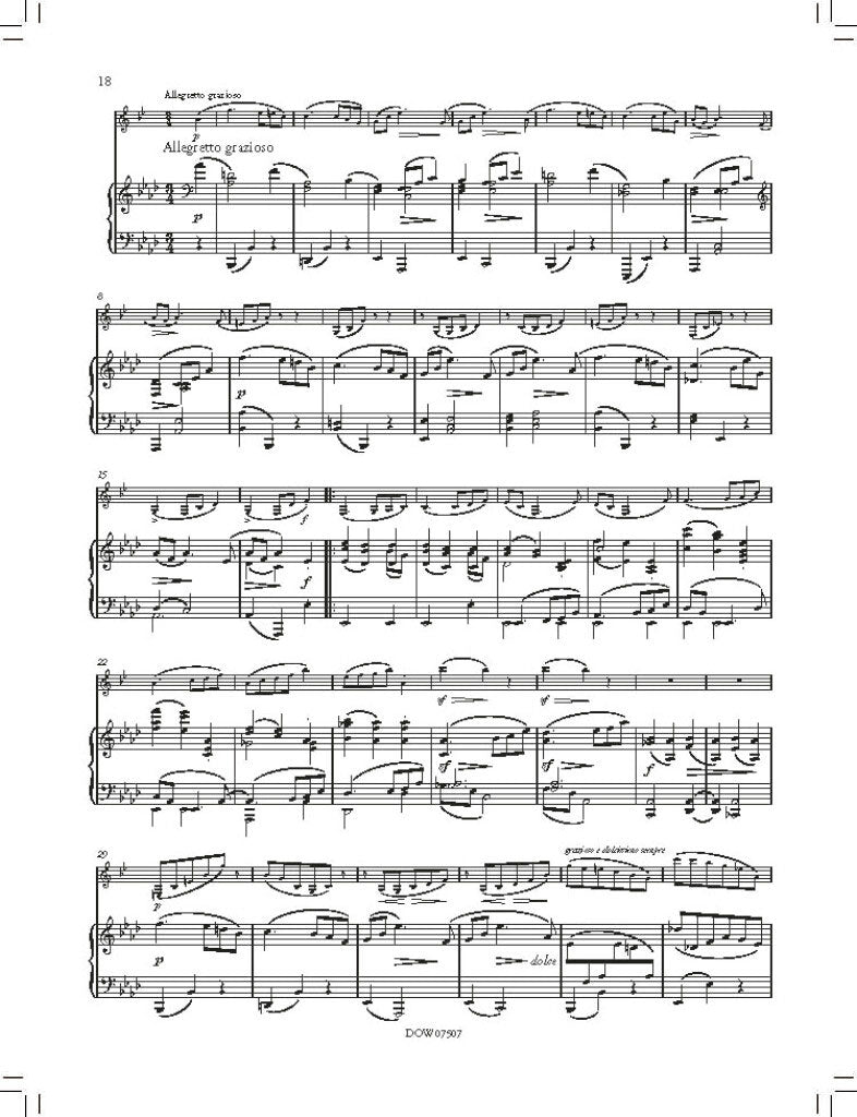 SONATA NO. 1 FOR CLARINET AND PIANO