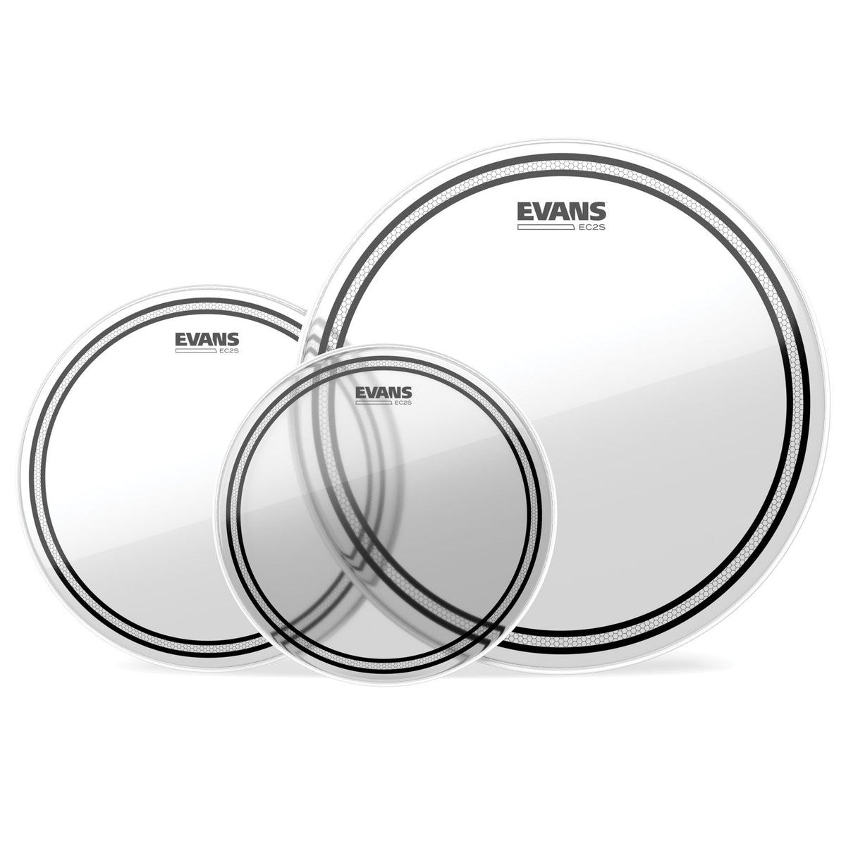 Evans ETP-EC2SCLR-S - TOM PACK EC2S CLEAR STANDARD 12 13 16