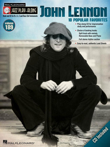 Jazz Play Along Vol.189 - John Lennon + CD
