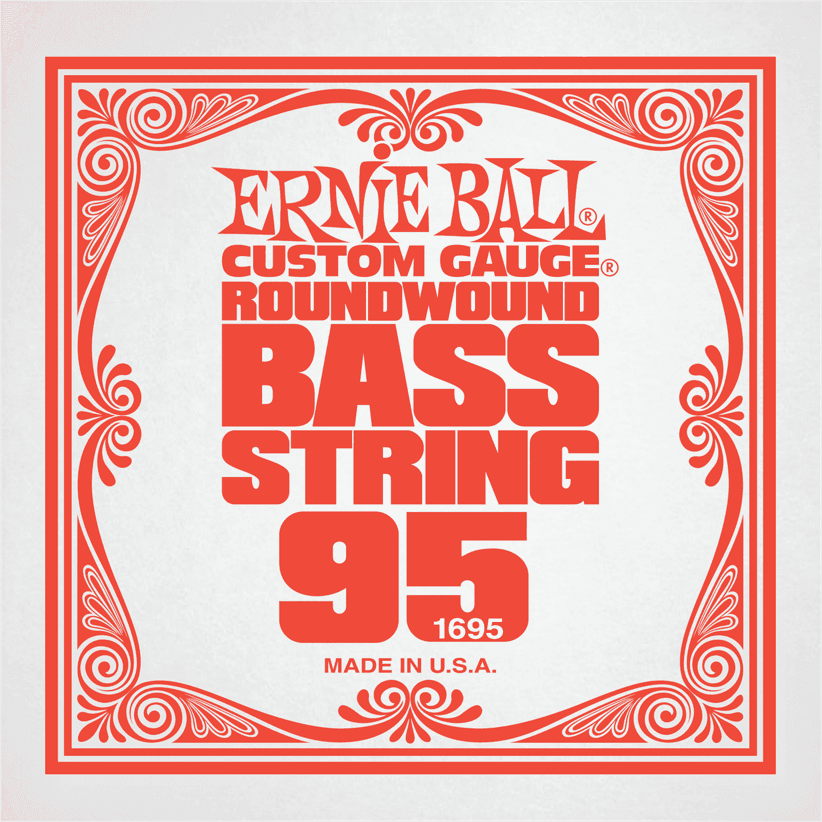 .095 NICKEL WOUND ELECTRIC BASS STRING SINGLE
