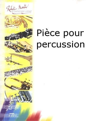 Brouquieres J. - Pice Pour Percussion